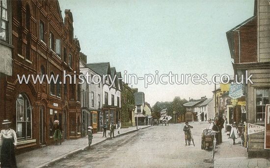 High Street, Ongar, Essex. c.1904